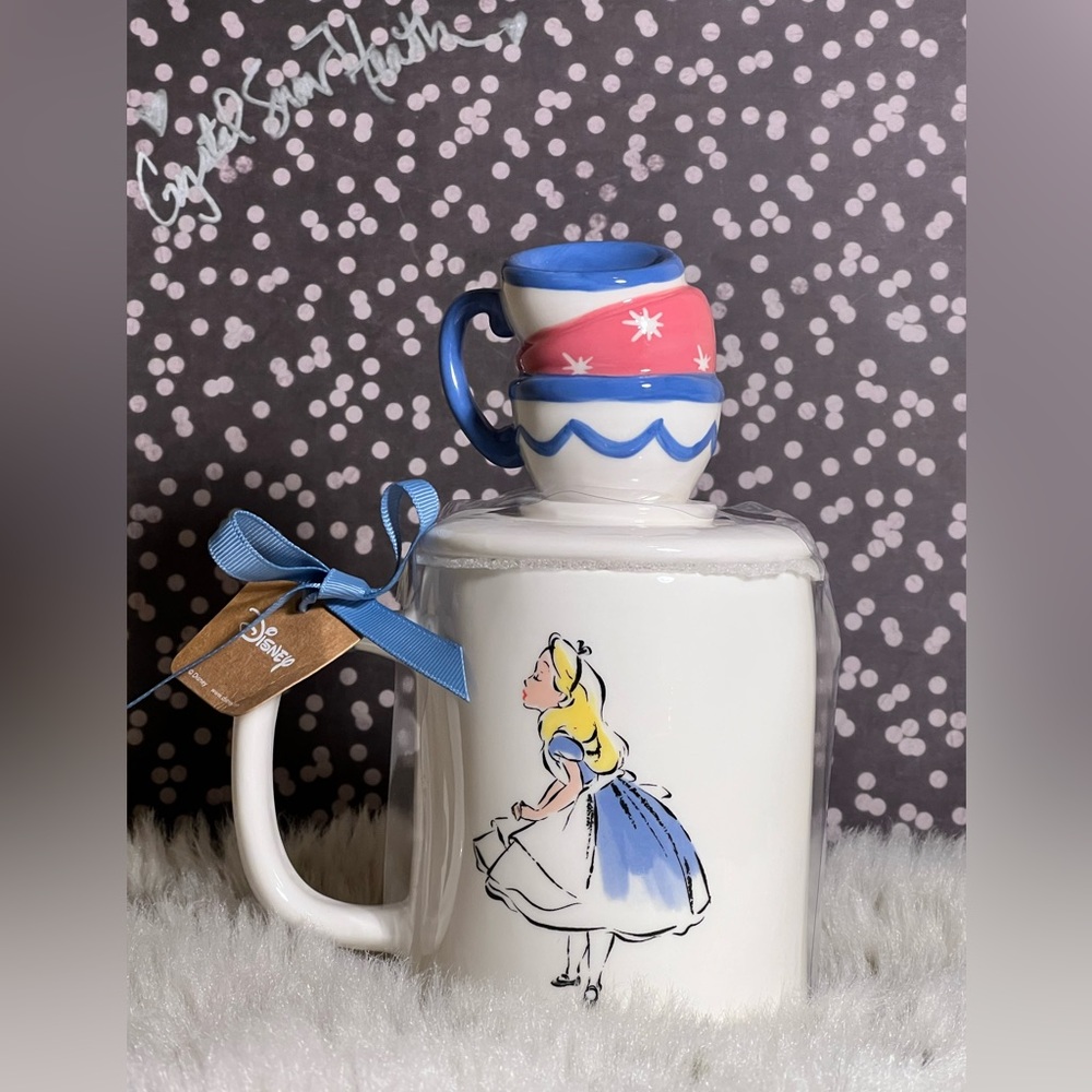 Rae Dunn Disney collection Alice in Wonderland mug